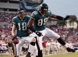 Jaguars The Jacksonville Jaguars celebrate another preseason pointspread cover