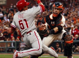 NLCS Phillies Giants Baseball NLCS Phillies Giants Baseball