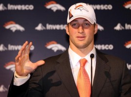 Denver Broncos Introduce Tim Tebow